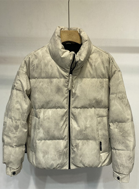 2025冬季新款男士立领羽绒服时尚百搭郎慕圣LMS潮流羽绒面包外套