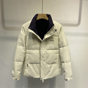 韩版立领短款修身羽绒服男百搭潮流保暖外套冬季羽绒服2025新款