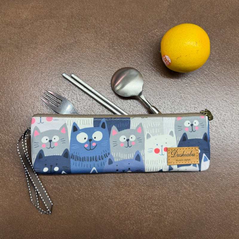 便携餐具收纳袋筷子布袋勺子刀叉收纳包外出携带收纳盒保护套轻便,收纳整理,其他收纳袋,淘宝优惠券,粉丝福利购,淘宝优惠卷