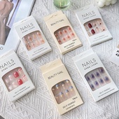 穿戴甲美甲片假指甲可拆卸指甲片24片装 满 批发 热销爆款 包邮 正品