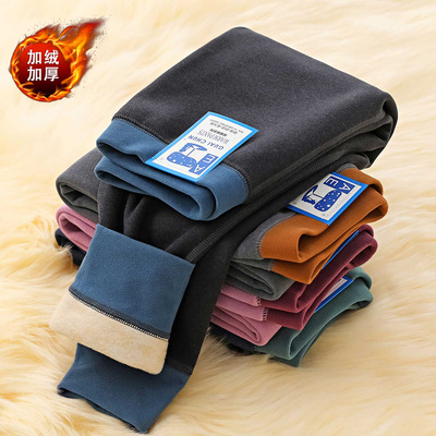 儿童校服神器加绒加厚保暖裤