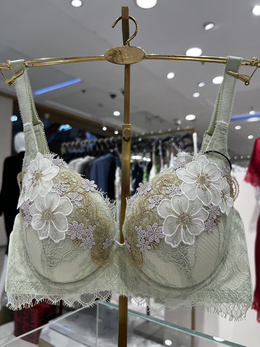 华歌尔女士内衣WB31C6 金标软钢圈聚拢上抬刺绣华文胸可配WP31C6