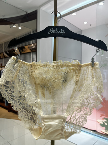 Salute莎露特 LP31E6 中低腰网纱性感女士三角内裤LB31E6配套780
