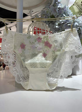 salute莎露特 LP3133 中低腰刺绣女士三角内裤(可搭配LB3133）620