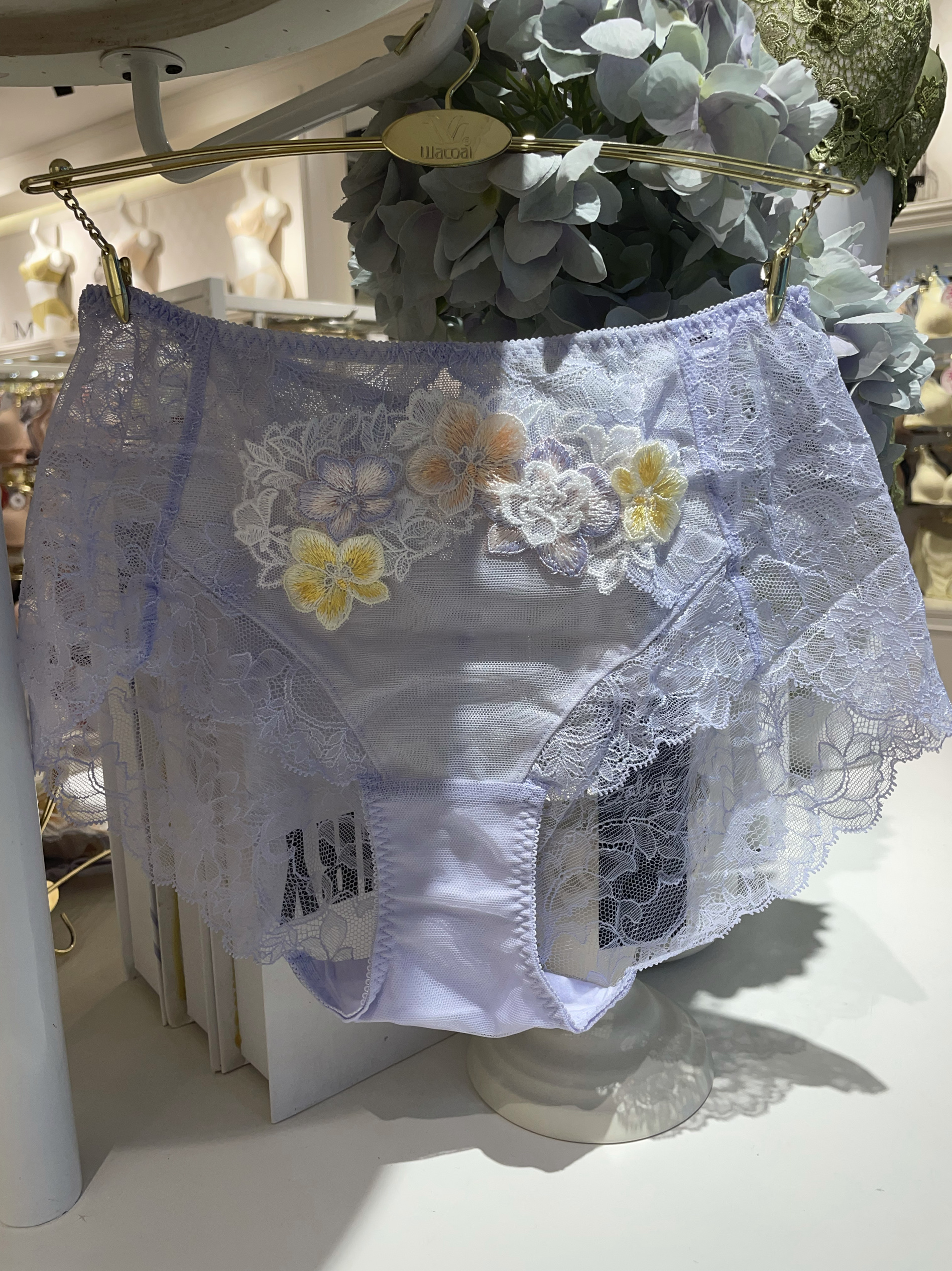 salute莎露特 LP2103 可配lb3103刺绣性感中腰蕾丝女平角内裤620