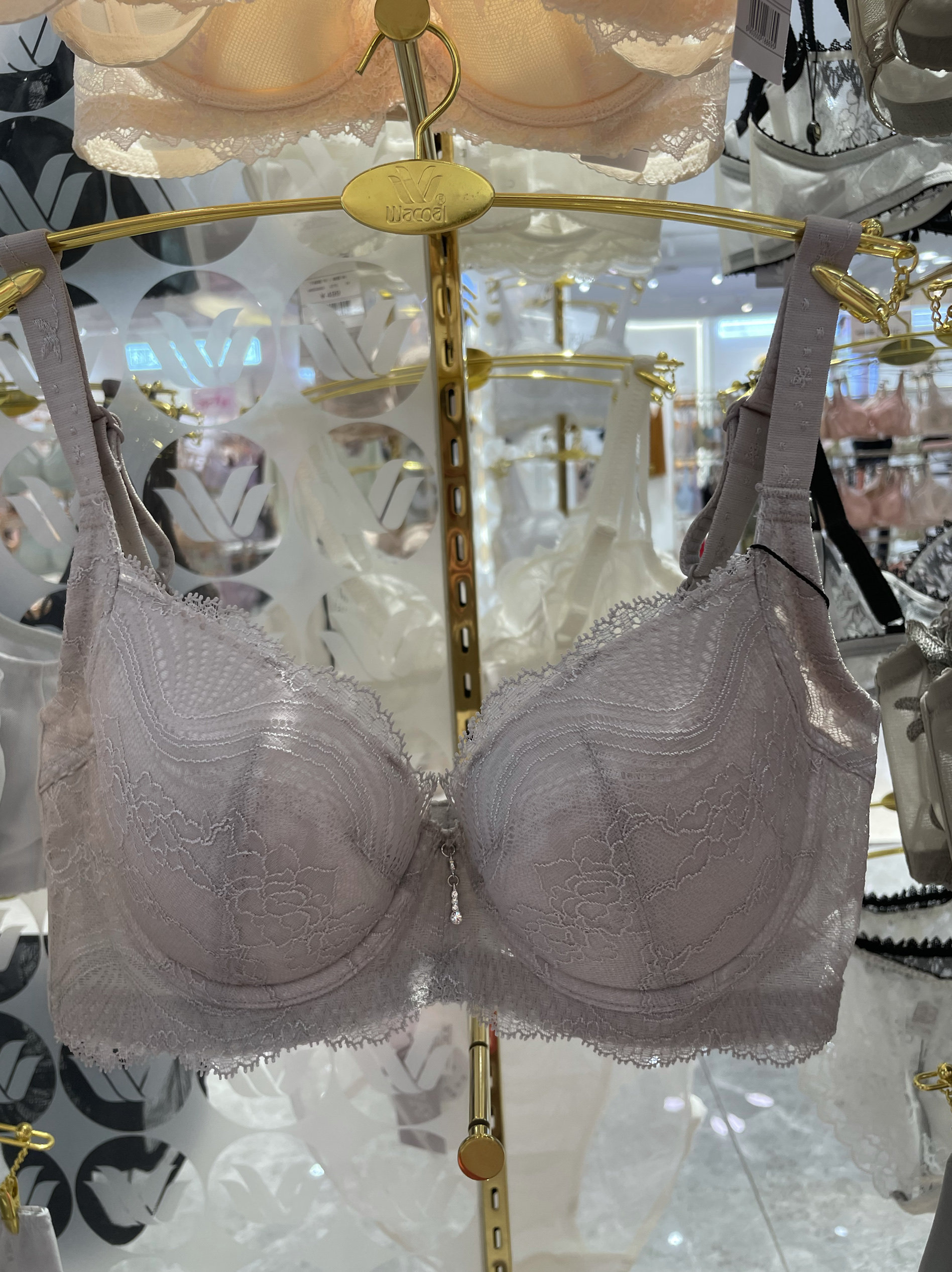 新品华歌尔女士WB37C4 台湾产powershape调整侧收聚拢包容文胸999