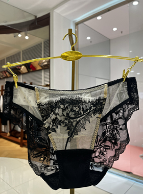 华歌尔 WP31E6 金标女士中低腰刺绣女士三角内裤WB31E6配套299