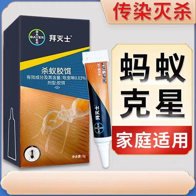 蚂蚁药一锅全窝端家用灭除小红蚂蚁杀虫剂拜灭士杀蚁胶饵正品