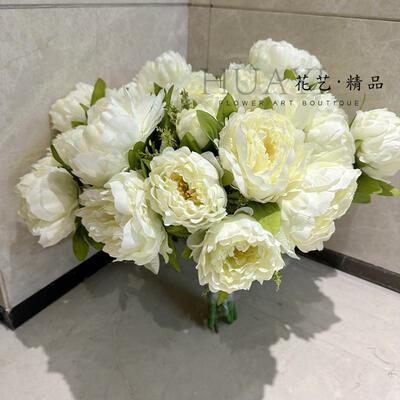 大花束洛阳牡丹仿真牡丹花