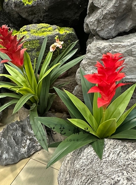 仿真植物手感保湿鸿运当头花箱装饰造景隔断绿化园林景观绿植