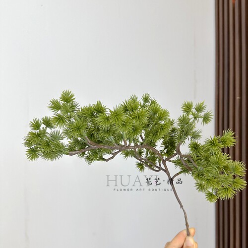 仿真树叶假树造景景观工程松枝松针蓬莱松树枝