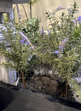 花艺精品仿真花薰衣草把束薰衣草