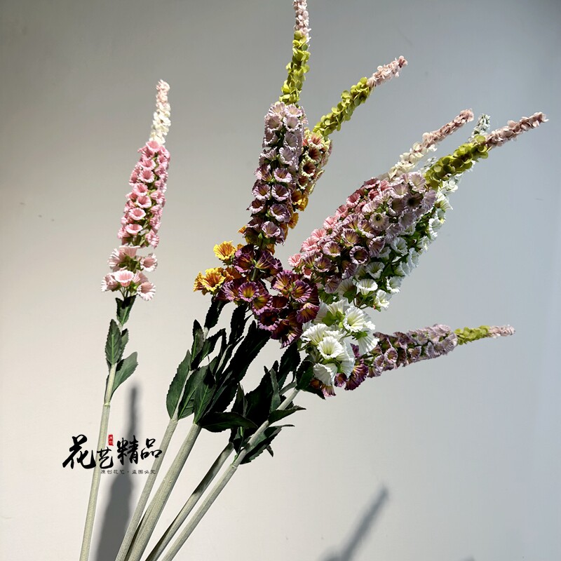 高大美丽 线性荷兰毛蕊花 仿真大狐尾花 飞燕庭院景观装饰花艺