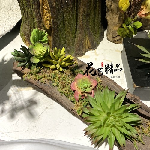 花艺精品多肉植物仿真花