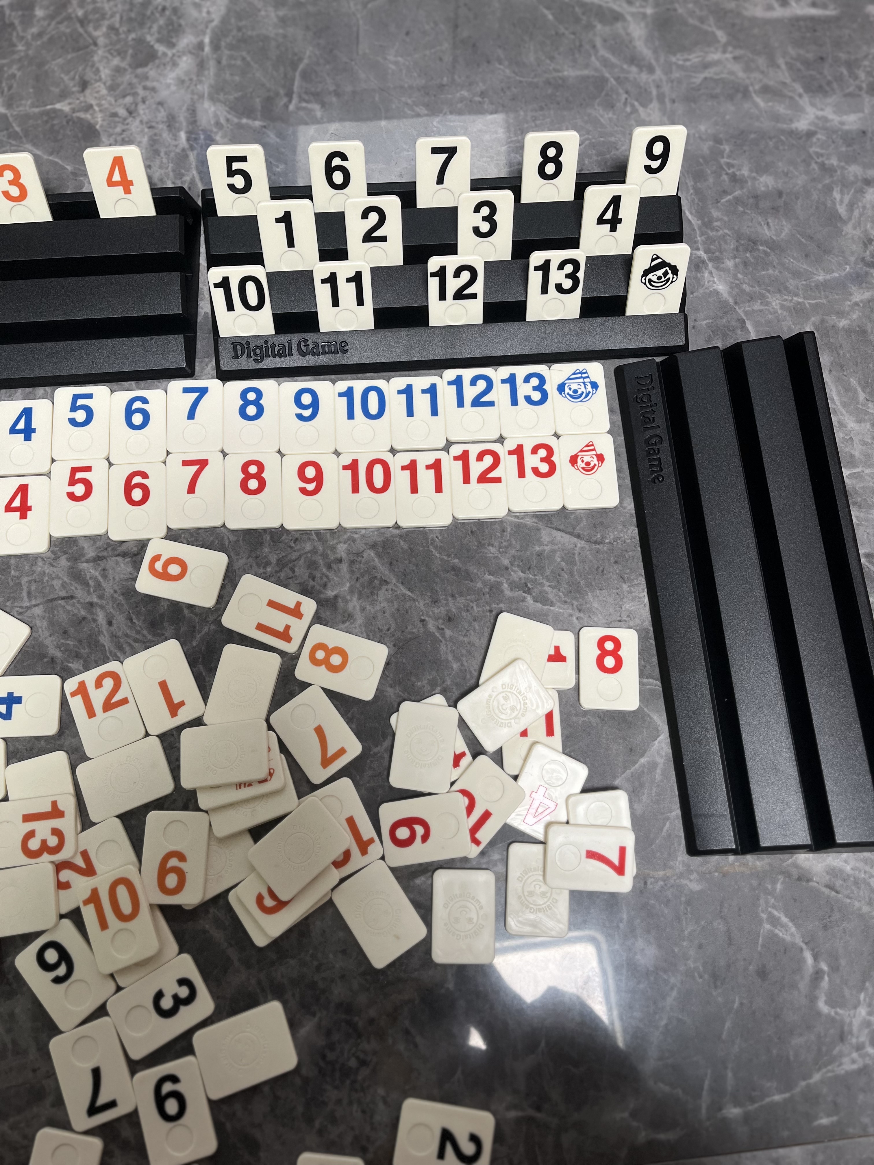 以色列大号Rummy数字牌- 趣味派对数字益智对战游戏数字牌桌游