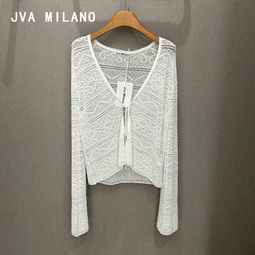 JVA MILANO | 正品专柜 26春装 镂空 针织开衫 薄款