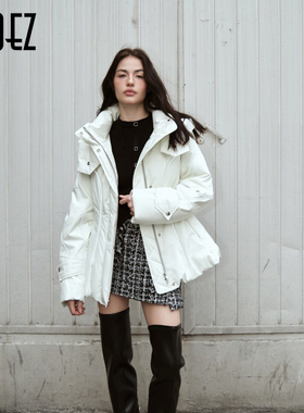 EOEZ 正品专柜 连帽 羽绒服 鹅绒服  EZY7010