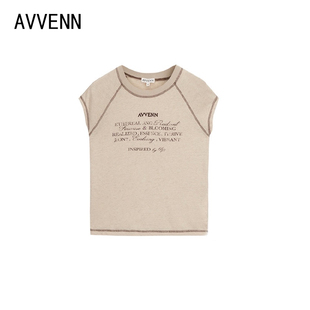 【拍下立减】AVVENN | 正品专柜 设计师26新款 短袖T恤AK71001524