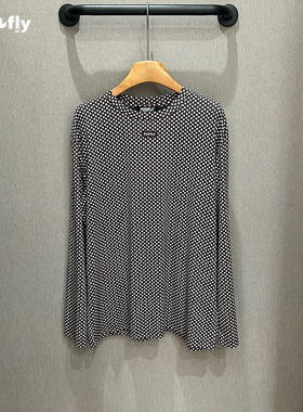 fizzfly |  正品专柜 设计师品牌2025新款秋装 波点 长袖 T恤