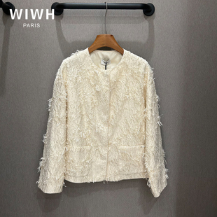 正品 外套 专柜 25秋装 WHZB2E626 设计师品牌 WIWH