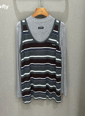 FIZZFLY | 设计师品牌 25秋冬新款 条纹 针织 背心