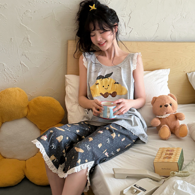GillAimar小熊家睡衣家居服套装