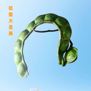 巨型大豆荚平安豆龙豆罗汉豆木腰子过江龙祈福摆件摆件家居饰品