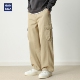 休闲裤 男2025秋季 新款 hansca重磅大口袋工装 复古做旧宽松直筒长裤