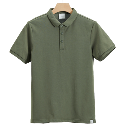 210g网眼透气短袖polo衫男款夏季