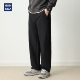 hansca四面弹抓毛登山布直筒休闲裤 宽松防水保暖长裤 男士 2025秋季