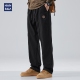 休闲裤 男士 秋冬季 hansca纯棉工装 宽松直筒复古加绒加厚运动长裤 子