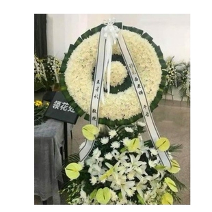 晋江市医院安海东石镇金井镇五店市英林鲜花店速递白事花圈清明节