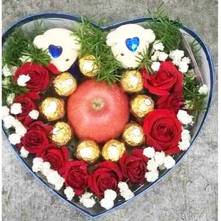 长沙天心区省政府南门口贺龙体育场黄土岭鲜花店蛋糕店配送玫瑰