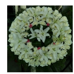 鄂州鄂城区鄂大莲花山滨湖东路新庙镇江碧路鲜花店速递白事花圈祭