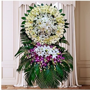 福建鼓楼区津泰路协和医院正祥中心东街鲜花店速递白事花圈清明节