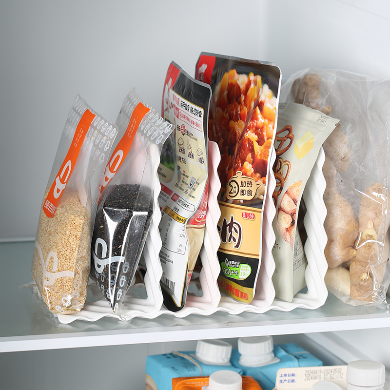 冰箱分隔板塑料整理隔断塑料整理