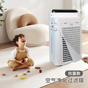 日本空气净化器过滤网防尘膜空调滤尘网超薄透气抗菌除尘棉通用型