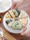 日本三角饭团便当盒日式 寿司磨具六合一 做紫菜包饭制作工具模具