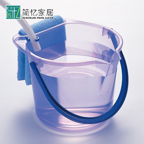 inomata日本手提洗车桶钓鱼水桶