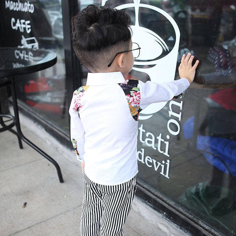 Chemise garcon à manche longue - Ref 2074915 Image 4