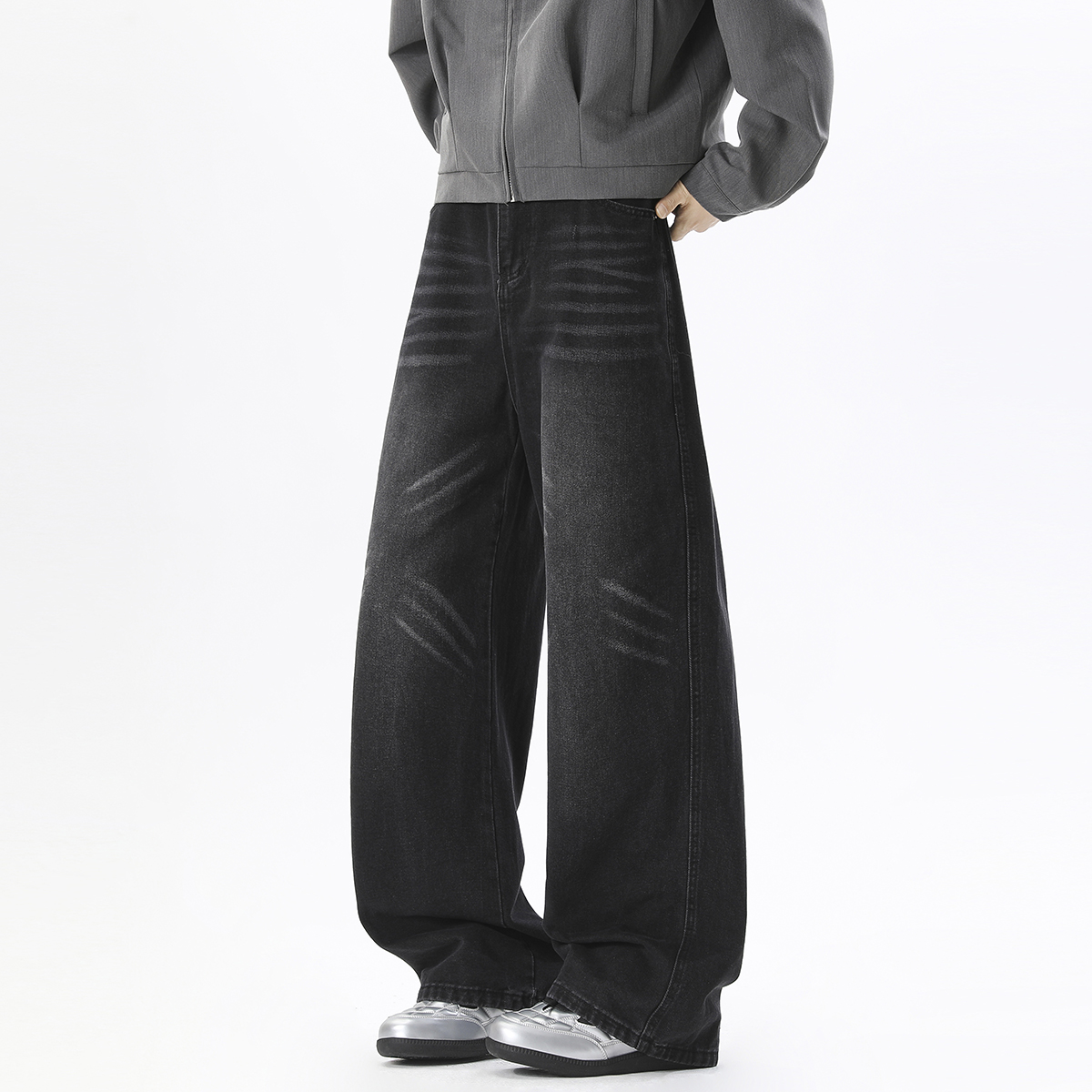 抖音品质2025新品牛仔裤微喇HM106/特批P45控78，男装牛仔裤，电商A036