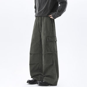 抖音品质 全棉面料重工洗水休闲裤 HM171/P55，男装休闲裤，电商A036