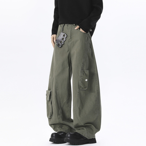 抖音品质 全棉面料重工洗水休闲裤 HM166/P55，男装休闲裤，电商A036