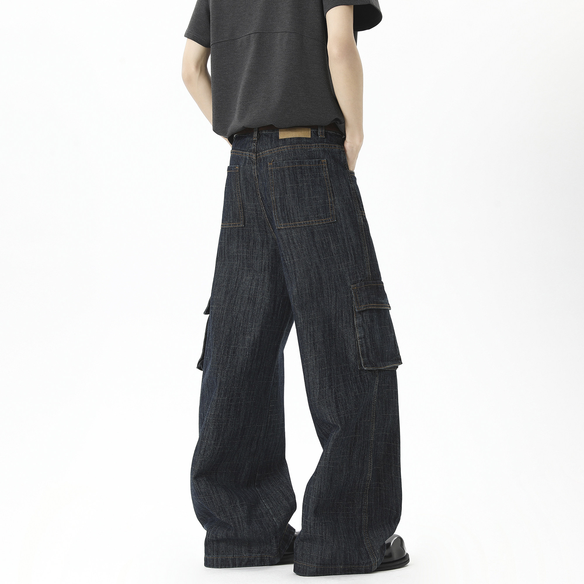 抖音品质2025春季新品牛仔裤HM128/P55控78,男装牛仔裤,电商A036