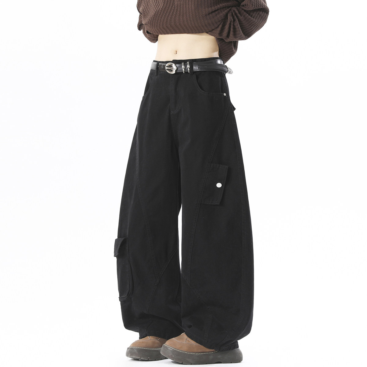 抖音品质全棉面料重工洗水休闲裤HM166/P55，男装休闲裤，电商A036