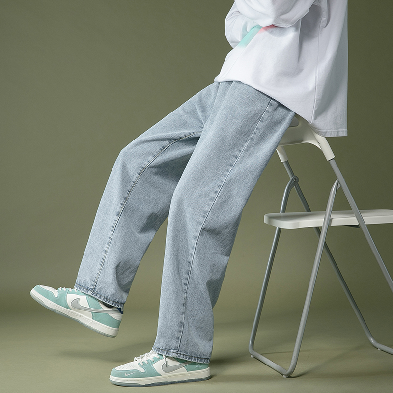 春季新品牛仔裤百搭休闲裤HM34/P35控58，男装牛仔裤，电商A036