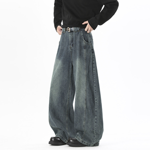 抖音品质 2025新品牛仔裤微喇 特批HM152/P40 加绒P50，男装牛仔裤，电商A036