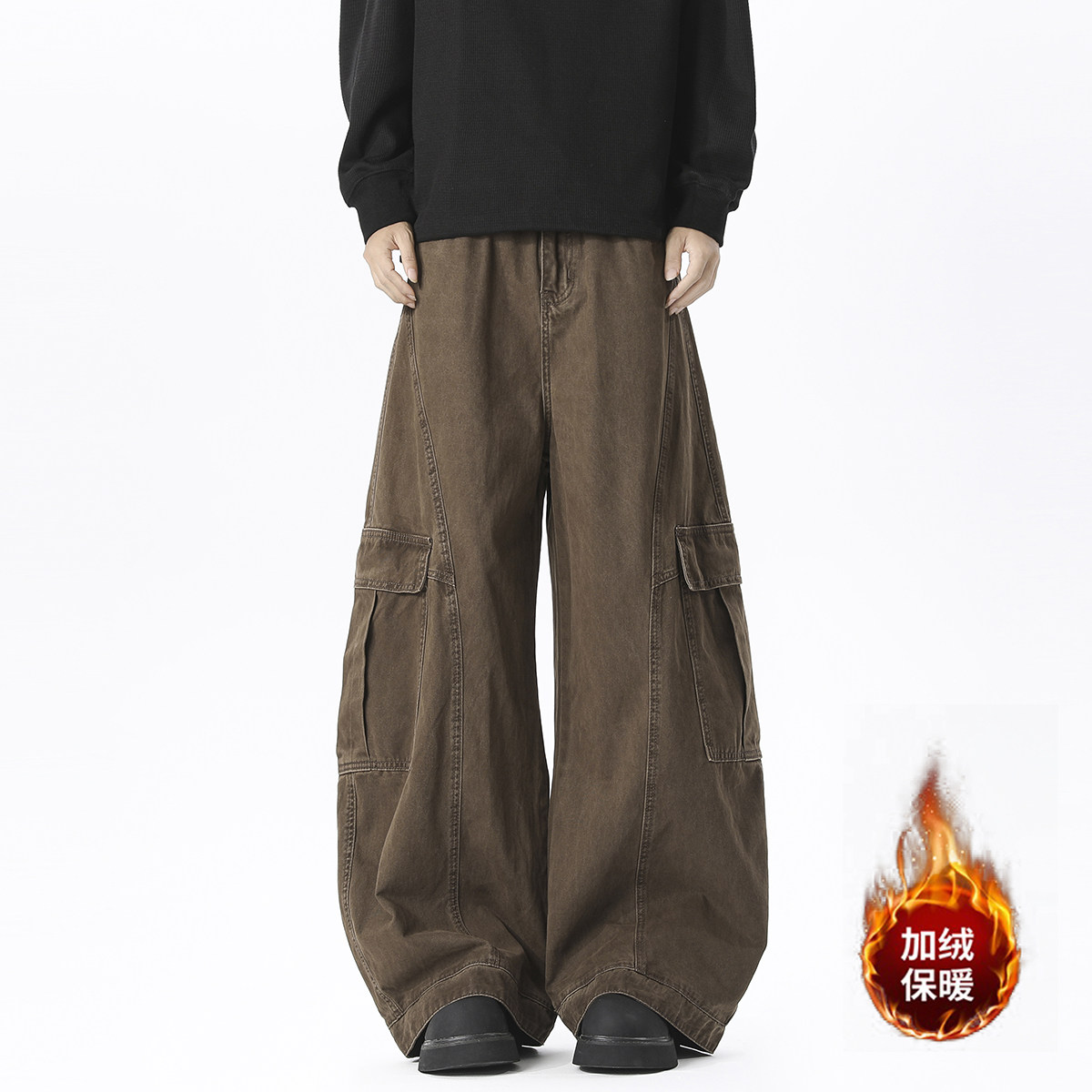 抖音品质原版面料重工洗水HM141/P55加绒JRHM141/P65,男装卫衣,电商A036