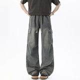 牛仔裤工装休闲裤薄款款号HM60/P50加绒款号HM93/P60，男装牛仔裤，电商A036