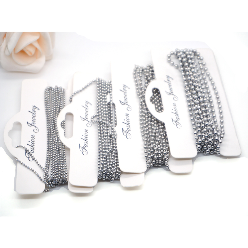 不锈钢防锈波珠链圆珠链